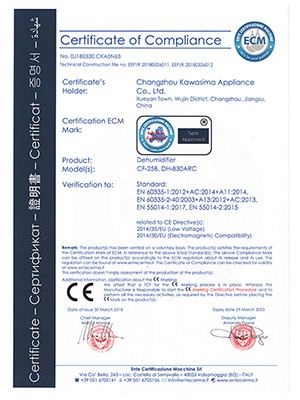 丝瓜app下载安装電器CE證書